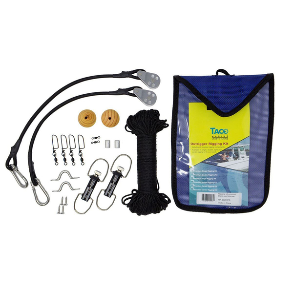 Taco Marine Premium Rigging Kit - Single RK-0001PB